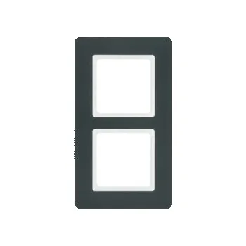 vypínač Rámeček, 2-násobný, Q.7, antracit sametová BERKER 10126186