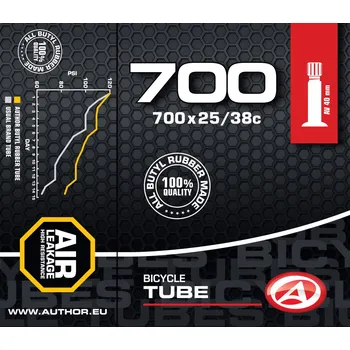 Duše na kolo Author At-Cross 700x25/38C AV40