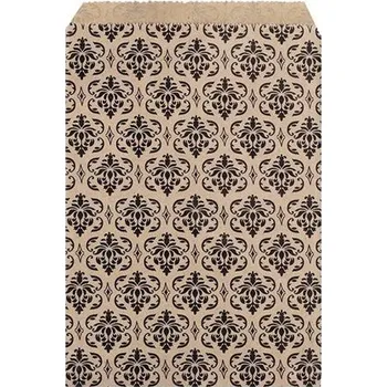 Dárková krabička Dárkový Papírový sáček 15x23 cm Černý Lifestyle 97k-cube