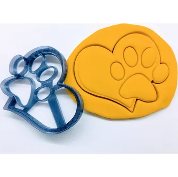Dortová svíčka Psí tlapka #3 vykrajovátko