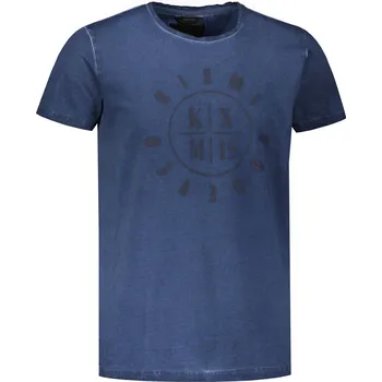 Pánské tričko Pánské triko KIXMI NADIR TMAVĚ MODRÁ S