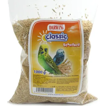 Krmivo pro ptáka Darwins CLASSIC – kompletní krmivo pro andulky 1000 g