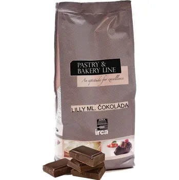 Čokoláda Lilly MLÉČNÁ ČOKOLÁDA -na výrobu krému na bázi šlehačky,200 g