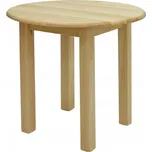 Dede Stůl z masivu borovice 80 cm