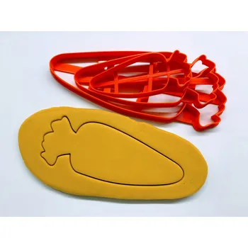 Velikonoční dekorace Velikonoční vykrajovátko #58 Mrkev