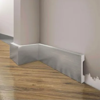 Obklad Podlahová lišta Elegance LPC-23-148 stříbrný kartáčovaný