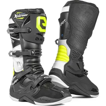 Moto obuv Eleveit X TARMAC black/fluo yellow