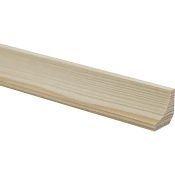 Obklad Čtvrtkruhová lišta vydutá 20x20x250