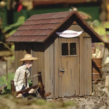 Vláček a vláčkodráha Piko G Authentic Edition Zahradní domek 2 ks - 62261