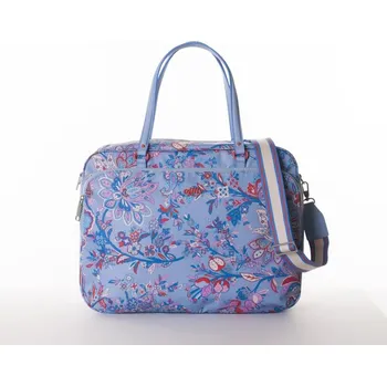 Kabelka Oilily Flower Festival Office Bag Kabelka na 14" notebook 40 cm Dusk Blue