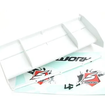 RC náhradní díl SWORKz 1/8 Off Road FORMULE RACE 2.0 zadní křídlo, bílé, 1 ks. - expresní doprava