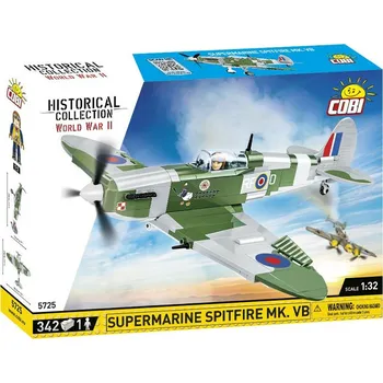 Stavebnice COBI COBI World War II 5725 Supermarine Spitfire MK. VB