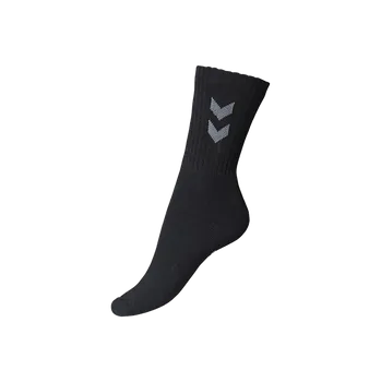Pánská móda Ponožky Hummel 3-PACK BASIC SOCK 36-40 Černá, Bílá