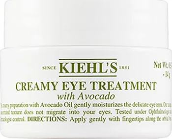 Péče o oční okolí Kiehl's Avocado Creamy Eye Treatment hydratační a vyživující oční krém 14 ml
