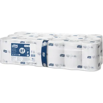 Toaletní papír Tork Mid-size bezdutinkový toaletní papír 2vrstvý bílý T7 (36ks)