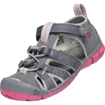 Dívčí obuv Keen Seacamp sportovní sandály Steel grey/Rapture rose dívčí Velikost: 37