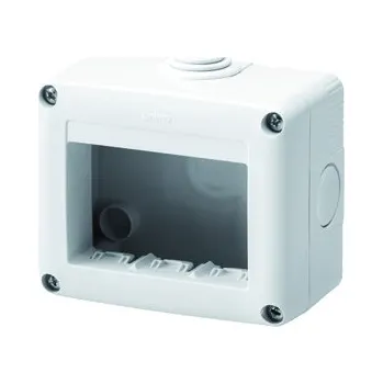 Rozvaděč 27 COMBI Skříňka 3M, horizontální, IP40, šedá GEWISS GW27003