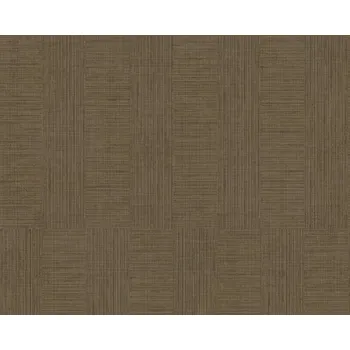 Tapeta Vliesová tapeta geometrický vzor, strukturovaný povrch, hnědá 380262 / Tapety na zeď 38026-2 Cuba (0,53 x 10,05 m) A.S.Création