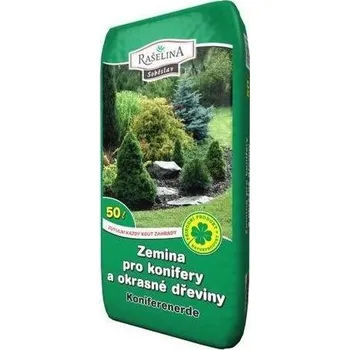 Rašelina Soběslav Zemina pro Konifery a okrasné dřeviny, 50 l