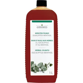 Masážní příslušenství cosiMed koupelový olej Eukalyptus a Mentol - 1000 ml