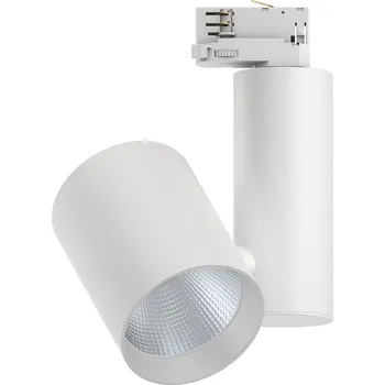 Osvětlení Paulmann 91344 Zeuz, bílý reflektor, 33W LED 4000K 15° stmívatelný, výška 24,1cm