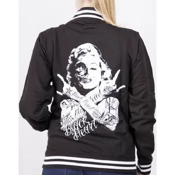 Dámská mikina Dámská Mikina BLACK HEART BITCH velikost: S + Doprava zdarma na další nákup