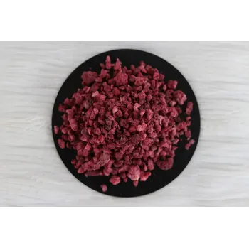 Sušená potravina RAW lyofilizované české maliny - drcené, 25 g