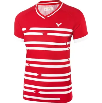 Dámské tričko Dámské tričko Victor Denmark 6618 Denmark Red XS