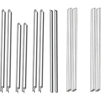 Náhradní sada těsnění pro sprchový kout Romallo/Ballino tloušťka skla 6 mm