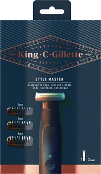 Zastřihovač vousů Gillette King C. Gillette Style Master pánský bezdrátový zastřihovač vousů