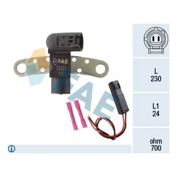 Kliková hřídel Generátor impulsů, klikový hřídel FAE 79319