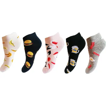 Dámské ponožky Dámské kotníkové ponožky Aura.Via - NDC5921, mix barev Barva: Mix barev, Velikost: 35-38