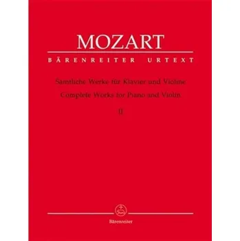 Hudebniny Kompletní dílo pro klavír a housle, díl II