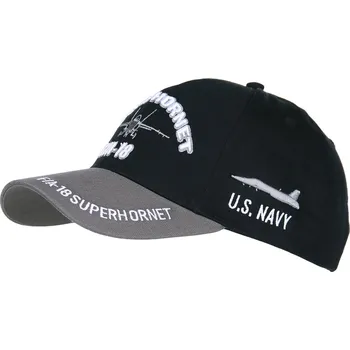 Kšiltovka Kšiltovka Baseball Super Hornet F/A-18 černá univerzální