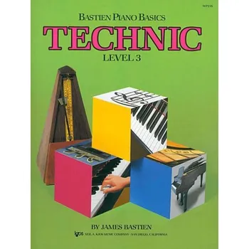 Bastien Piano Basics - Technic - Level 3