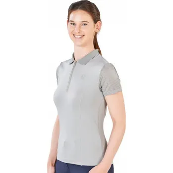 Dámské tričko BUSSE Tričko polo Darlene Tech BUSSE, dámské, grey XL