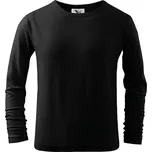 MALFINI LONG SLEEVE 121 / Dětské triko, dlouhý rukáv - černá 110