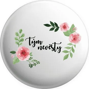 Placka Tým nevěsty - růže