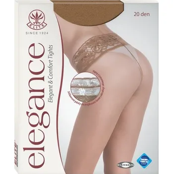 Dámské punčochy Elite Lina • 176-116 L • černá • punčochové kalhoty 20 DEN