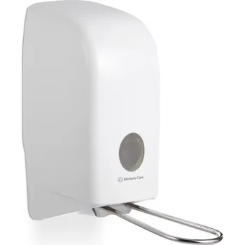 Dávkovač mýdla AQUARIUS zásobník na mýdlo/dezinfekci - loket. páka