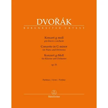 Hudebniny Koncert g moll pro klavír a orchestr op. 33