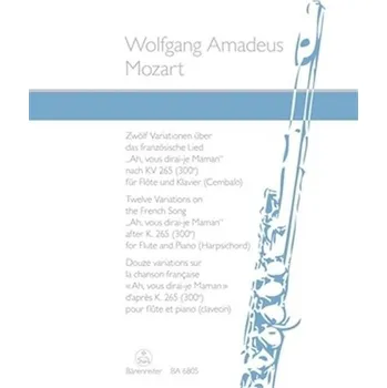 12 variací na francouzskou píseň 'Ah, vous dirai-je Maman'