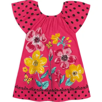 Dívčí šaty Dívčí šaty NANAI AMELIA růžové Velikost: 128