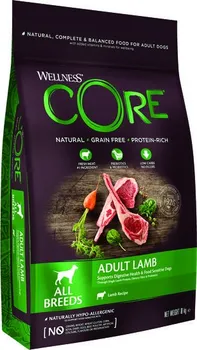 Krmivo pro psa Wellness Pet Food Core Adult Lamb