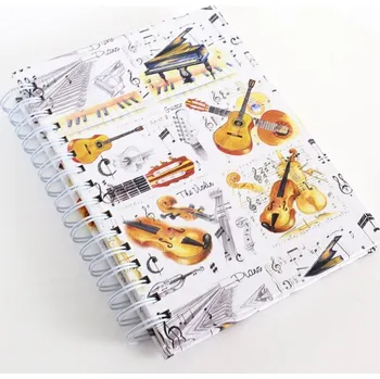 Zápisník Zápisník A6 - Hudební nástroje 1
