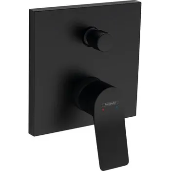 Hansgrohe Vivenis Baterie vanová páková pod omítku, černá mat 75415670