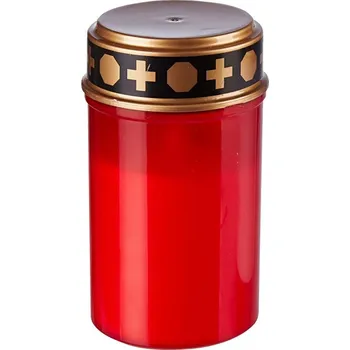 HomeLife Elektrická svíčka LED červená, časovač NW-2WW1