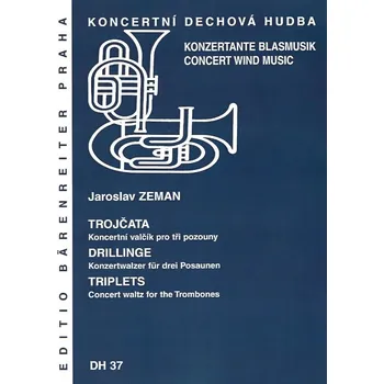 Hudebniny Trojčata (koncertní valčík pro tři pozouny)