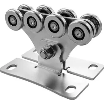 Pohon brány IBFM Vozík 2100P-SE - osný vozík pro C profil 2130P pro posuvnou nesenou bránu do 4,2m průjezdové šíře