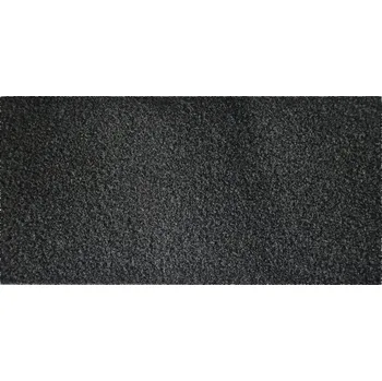 Suchý zip plyš šíře 100 mm černý, barva Černá